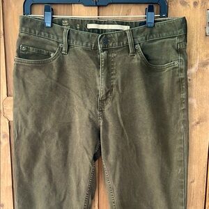 Men's Olive Jeans by Banana Republic size 32